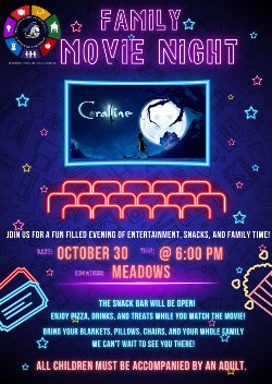 Community Movie Night Event ft. Coraline